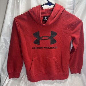 Under Armour Red Youth 7 Pullover Hoodie